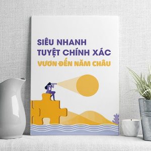 Siêu nhanh tuyệt chính xác vươn đến năm châu