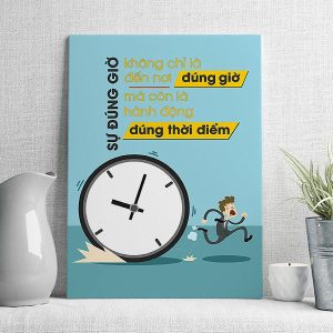 Sự đúng giờ không chỉ là đến nơi đúng giờ mà còn là hành động đúng thời điểm
