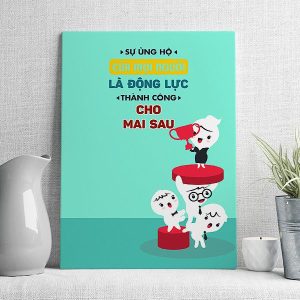 Sự ủng hộ của mọi người là động lực thành công cho mai sau