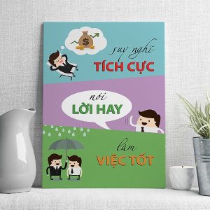 Suy nghĩ tích cực nói lời hay làm việc tốt mẫu 2