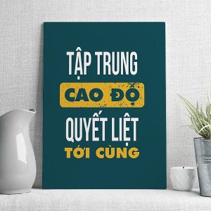 Tập trung cao độ quyết liệt tới cùng mẫu 4