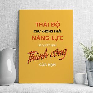 thái độ chứ không phải năn lực sẽ quyết định thành công của bạn