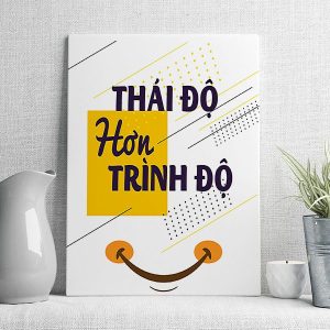 thái độ hơn trình độ
