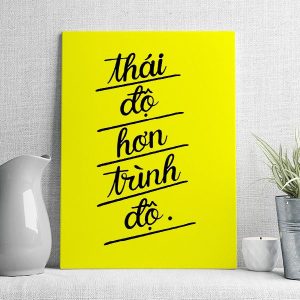thái độ hơn trình độ mẫu 7