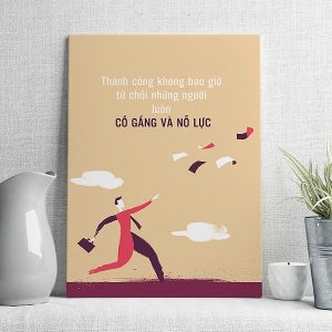 thành công không bao giờ từ chối những người luôn cố gắng và nỗ lực