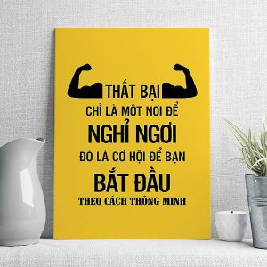 thất bại chỉ là một nơi để nghỉ ngơi đó là cơ hội để bạn bắt đầu theo cách thông minh hơn