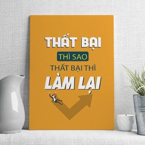 thất bại thì sao thất bại thì làm lại