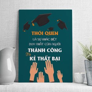 thói quen là sự khác biệt duy nhất của người thành công và kẻ thất bại