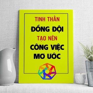 tinh thần đồng đội tạo nên công việc mơ ước