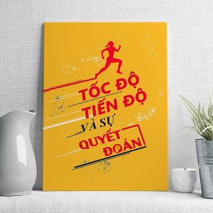 tốc độ tiến độ và sự quyết đoán