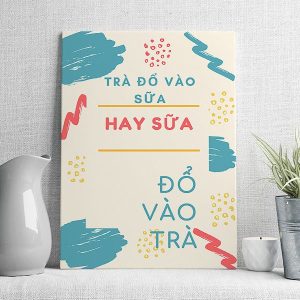 trà đổ vào sữa hay sữa đổ vào trà