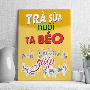 trà sữa nuôi ta béo