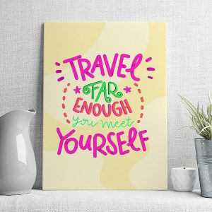 travel far enough you meet yourself