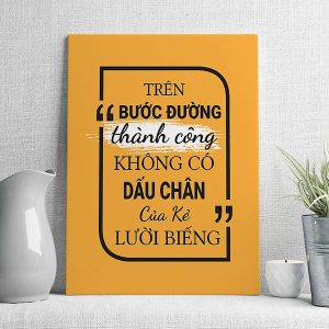 trên bước đường thành công không có dấu chân của kẻ lười biếng mẫu 6