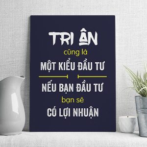 tri ân cũng là một kiểu đầu tư nếu bạn đầu tư bạn sẽ có lợi nhuận