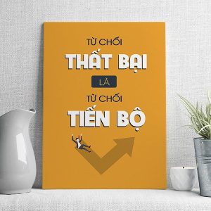 từ chối thất bại là từ chối tiến bộ