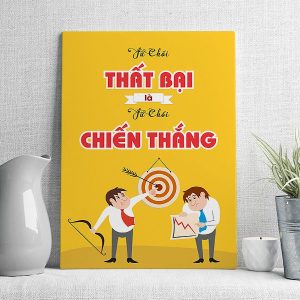 từ chối thất bại là từ chối chiến thắng