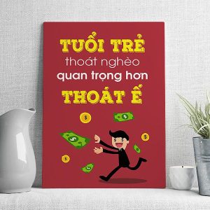 tuổi trẻ thoát nghèo quan trọng hơn thoát ế