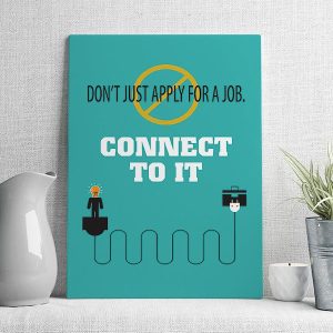don't just apply for a joy connect to it
