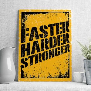 faster harder stronger