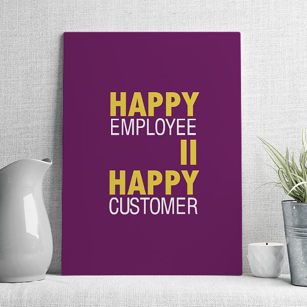 happy employee happy customer