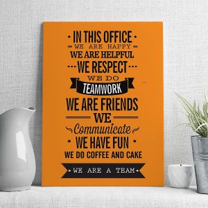 in this office we are happy we are helpful we respect
