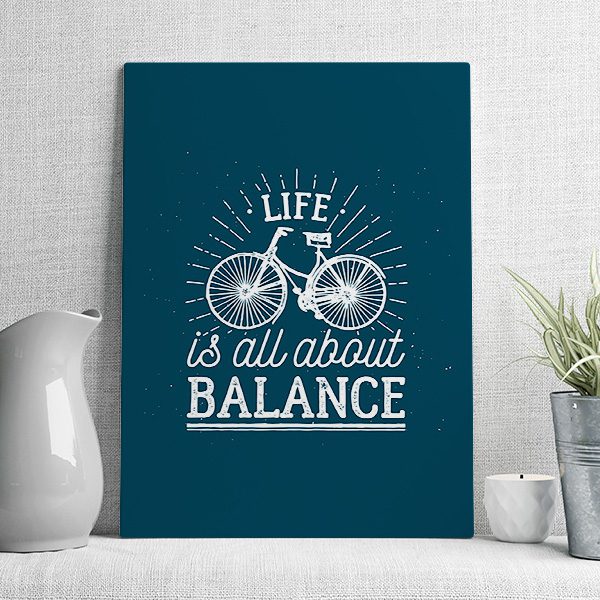 life is all about balance