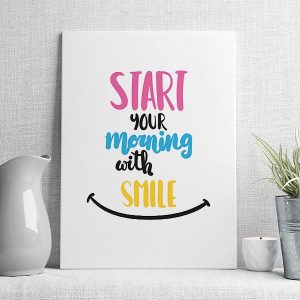 start your morning with smile
