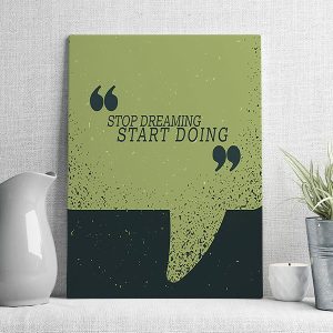 stop dreaming start doing