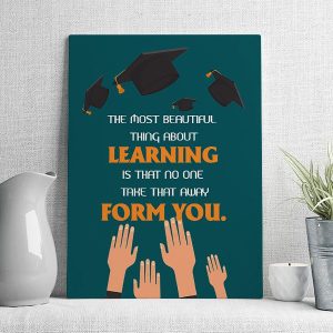 the only way to learn on a