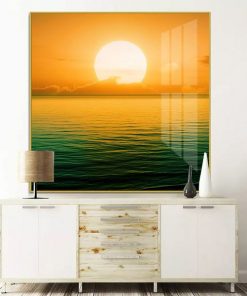 Tranh phong cảnh hoàng hôn đẹp