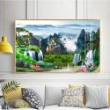 Tranh phong cảnh làng quê yên bình