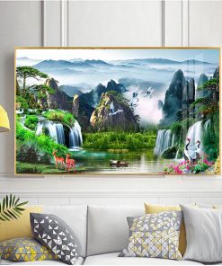 tranh phong cảnh thác nước TT1304