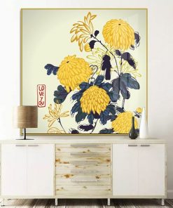 tranh hoa cúc TT1321