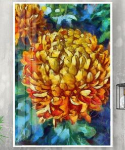 Tranh hoa cúc đại đóa TT1330