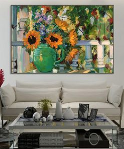 Tranh hoa hướng dương