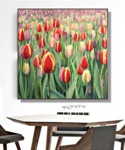 Tranh hoa tulip