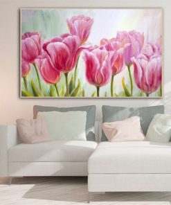 Tranh hoa tulip
