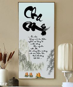 Tranh thư pháp cha mẹ