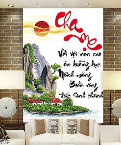 tranh chữ cha mẹ TT1499