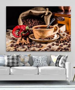 Cốc cafe vintage hoa hồi, vỏ quế TT3427