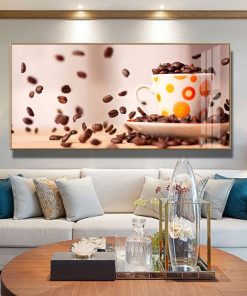 Cốc hạt cafe nghệ thuật TT3429