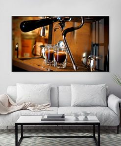 Máy pha cafe 2 đầu đang hoạt động TT3444