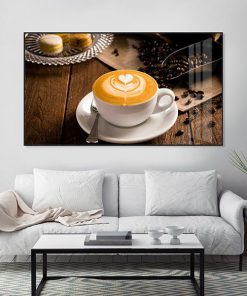 Tranh cốc cafe nghệ thuật TT3458