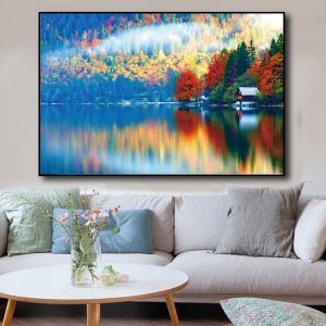 Tranh phong cảnh mặt hồ TT1403