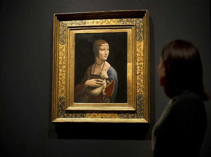 Bức tranh Lady With An Ermine