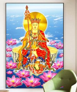 Tranh địa tạng vương bồ tát TT3486