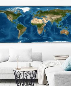 Tranh bản đồ thế giới