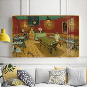 Tranh căn phòng bida của danh họa Vincent van Gogh TT3562