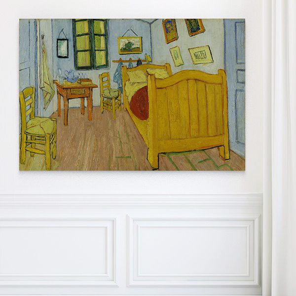 Bức tranh Phòng ngủ ở Arles vẽ bởi van gogh TT3593